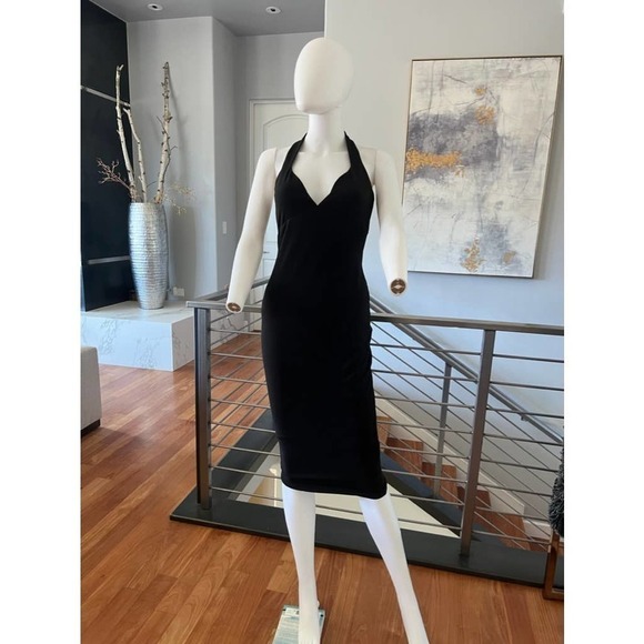 Nookie Medea Midi Dress in Black - Picture 2 of 12